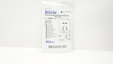Bovie Medical ESREC-1 Disposable Split Adult Return Electrode Pads w/Cable
